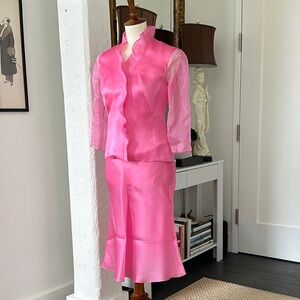 KNH Kenth Andersson Vintage 2-pc Dress Size 4